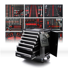 Carrello portautensili pieno